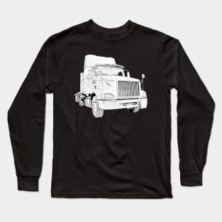 Classic International 9200i Eagle truck Long Sleeve T-Shirt